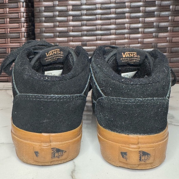 Vans Half Cab Kids Black and Tan Sneakers Size 11.5 - Picture 4 of 7